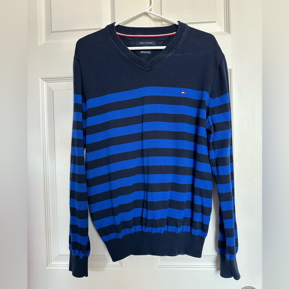 Tommy Hilfiger Striped V-Neck